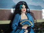 spanish dolls blue yellow blue face